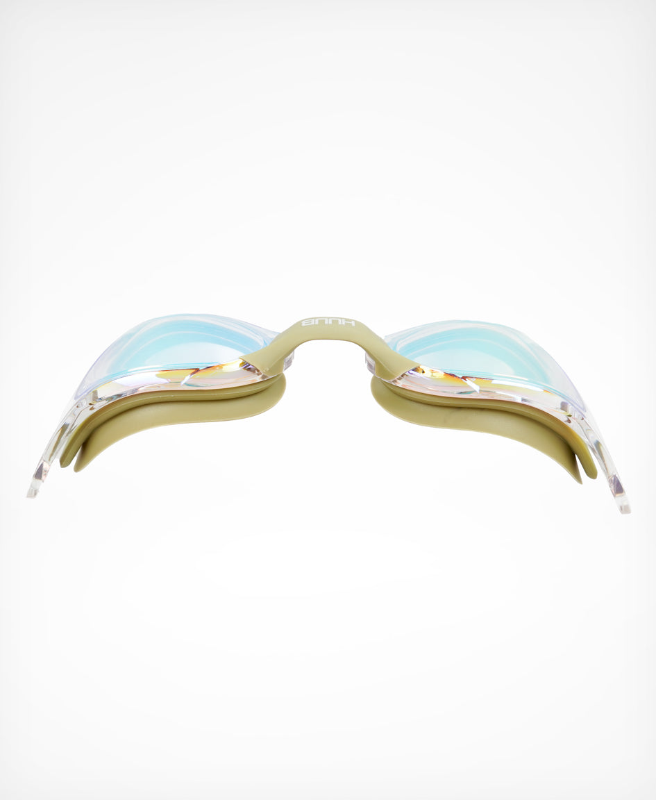 HUUB Lurz Swim Goggle – ultra-slim, light, mirrored lens, peripheral vision, Thomas Lurz signature