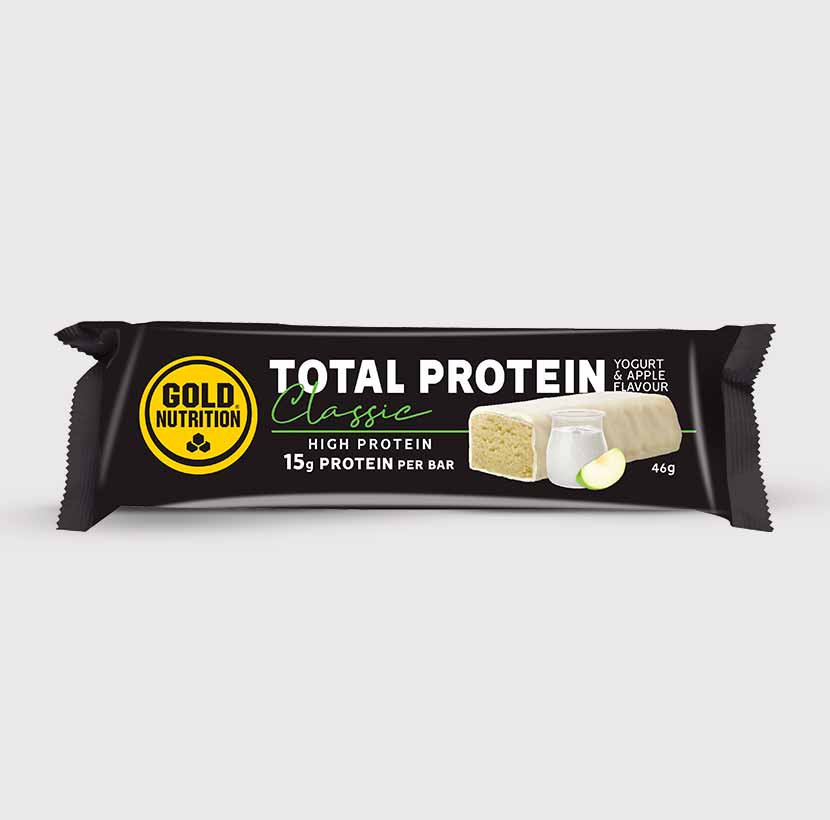 Total Protein Classic bar with 31% protein content and essential vitamins